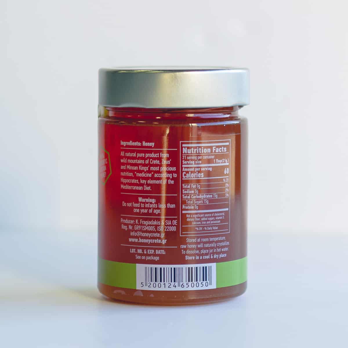 Greek Honey - Thyme, Forest & Wild Herbs - 15.87 oz - Image 3
