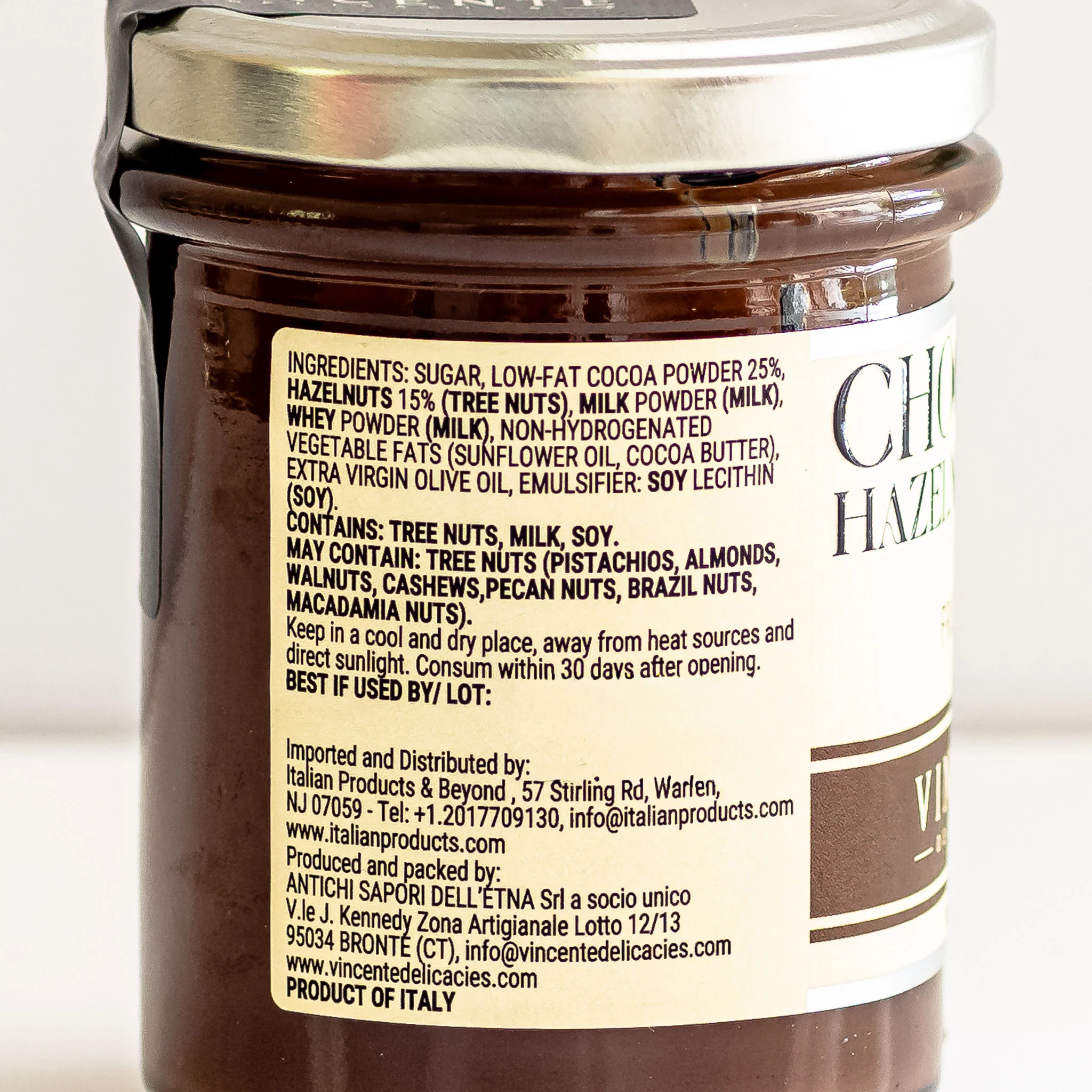 Sicilian Chocolate Hazelnut Cream - Image 4